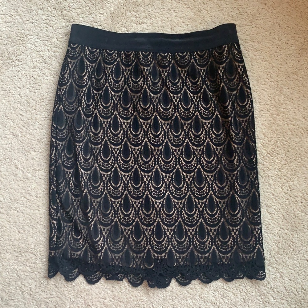 Ann Taylor Factory lace skirt